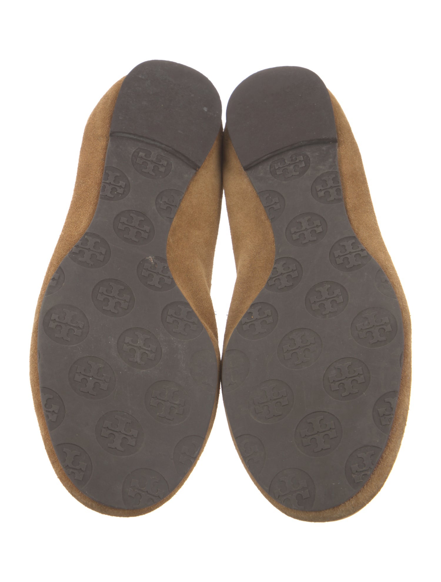 Tory Burch Suede Ballet Flats
